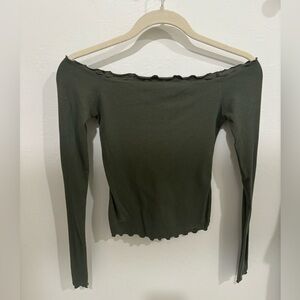 Hollister Off The Shoulder Top